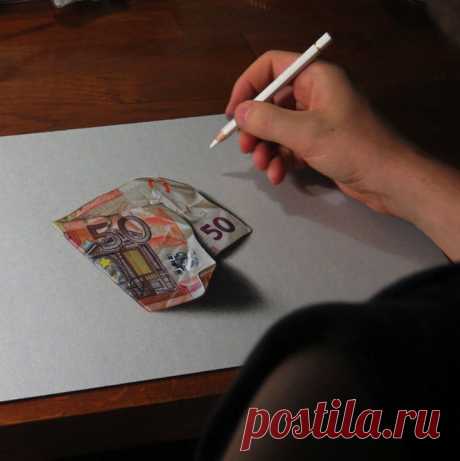 Невероятные гиперреалистичные рисунки повседневных предметов