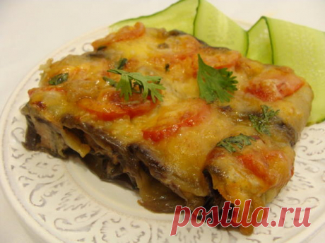 Рулетики из баклажанов с мясом