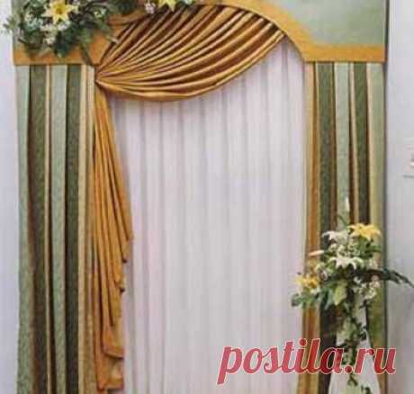 выкройки штор | Креативные идеи - для дома, для сада, вязание, шитье, описание моделей