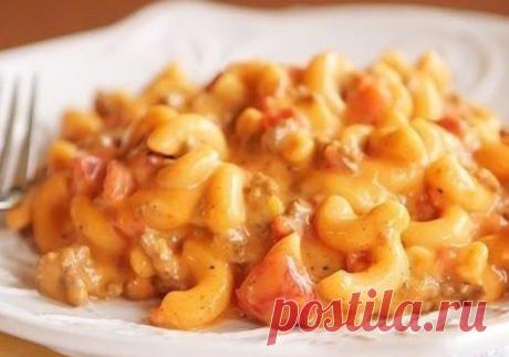 Как сделать обалденные макароны «Чизбургер» за 15 минут | KaifZona.Ru
