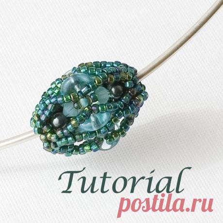 (77) Beaded Bead Tutorial Lagoon (Advanced) Digital Download