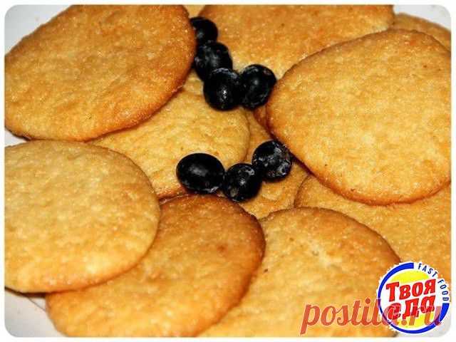 Очень нежное майонезное печенье