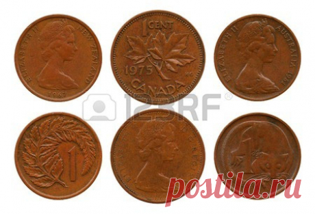 Cents, British Dominion, Australia, New Zealand, Canada Royalty Free Stock Photo, Pictures, Images And Stock Photography. Image 25835821.