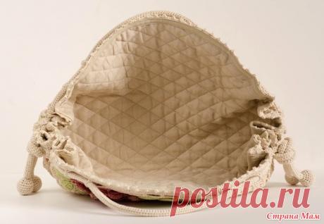 Красивые сумочки из круглых салфеток