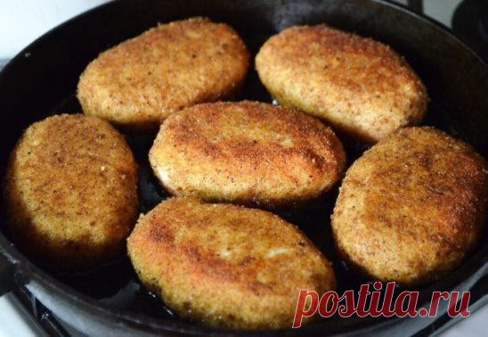 Котлеты с сыром 