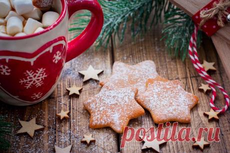 Рождественское имбирное печенье рецепт с фото пошагово - 1000.menu