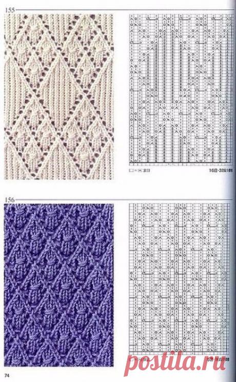 УЗОРЫ СПИЦАМИ