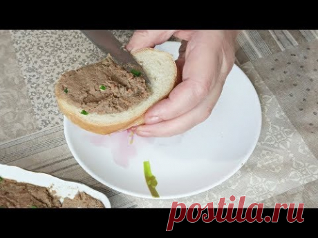 Паштет из Куриной печени. Очень нежный домашний паштет.