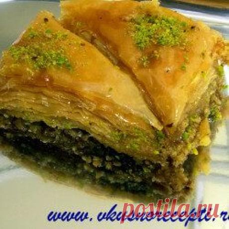 Пахлава рецепт приготовления вкусной армянской пахлавы.