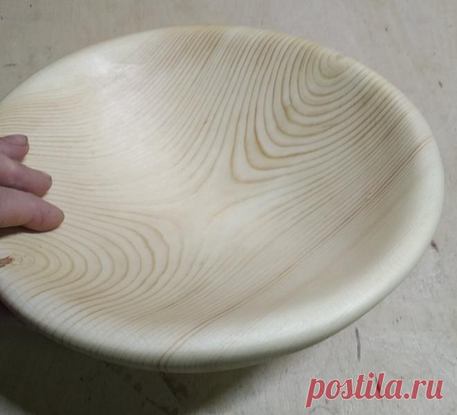 Как сделать тарелку из дерева. | pahasever | Яндекс Дзен