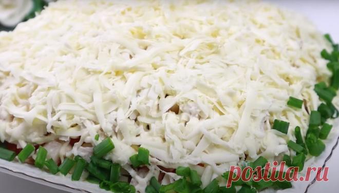 Такой же вкусный как Оливье. 