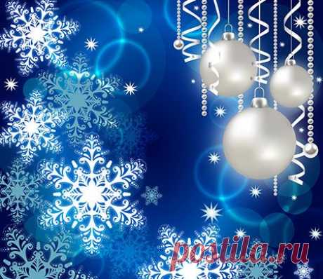 PSD исходник - Серебряные шары