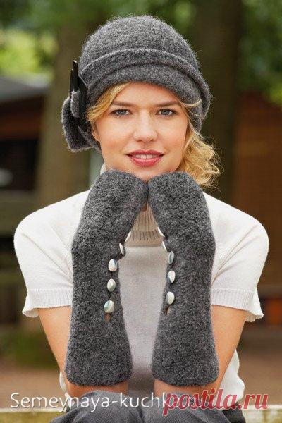 ВЯЗАНЫЕ ШАПКИ 35 моделей на спицах и крючком. | Семейная Кучка