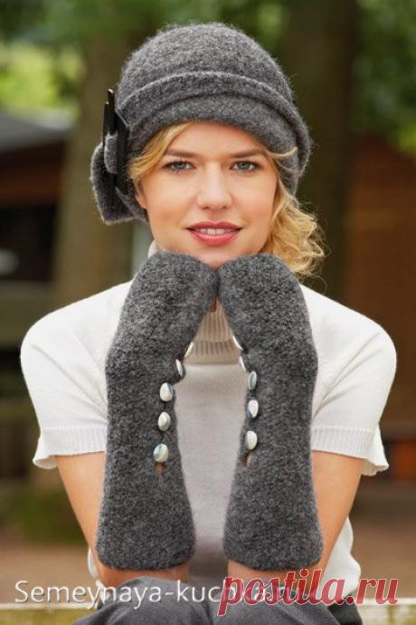 ВЯЗАНЫЕ ШАПКИ 35 моделей на спицах и крючком. | Семейная Кучка