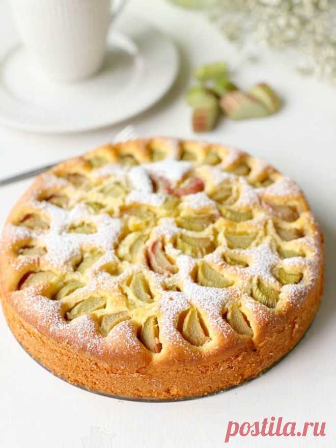Rhabarberkuchen wie bei Oma! - Sheepy's Bakery