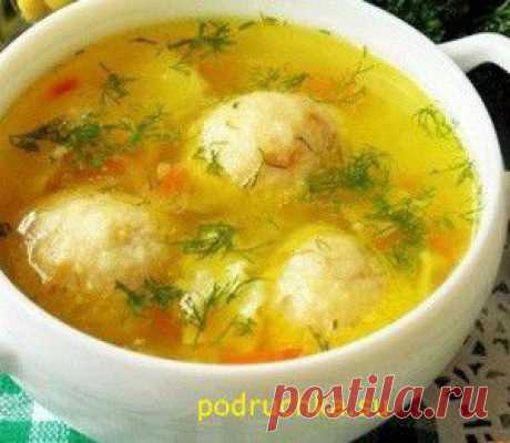 Вкусный куриный суп