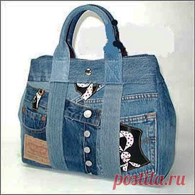 Вторая жизнь джинсам! | ЖЕНСКИЙ  МИР