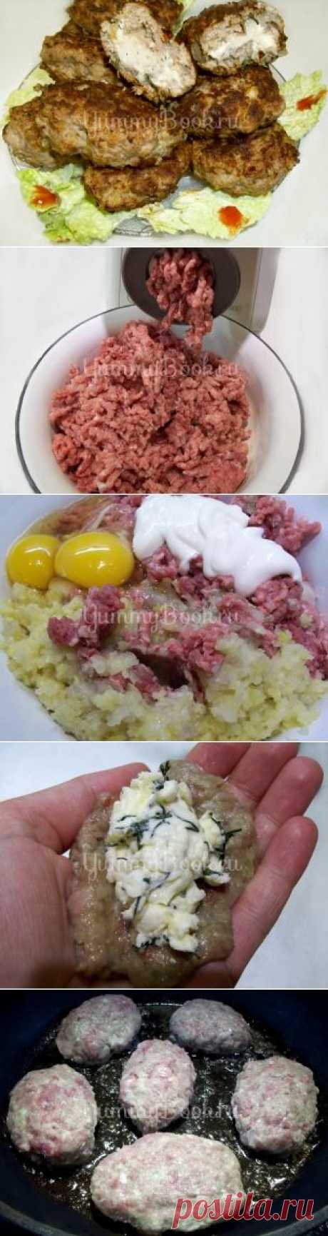 Котлеты с начинкой