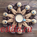 Вязаная СОБАЧКА амигуруми. Описание