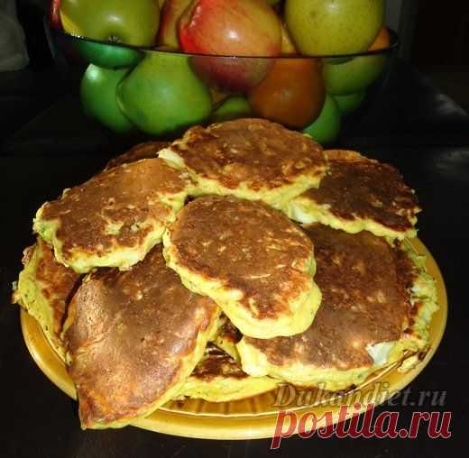 Зеленые или капустные оладьи | Диета Дюкана