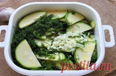МАЛОСОЛЬНЫЕ КАБАЧКИ