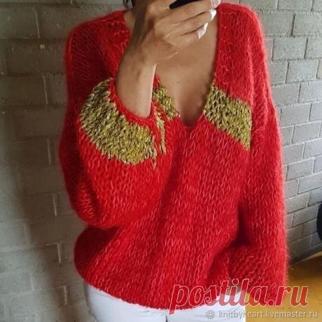 Красный цвет и вязание: символика, сочетания и тренды 2025 года | Ольга Прилуцкая, вязание - это модно | Дзен