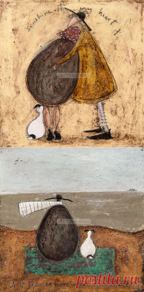 Художница Sam Toft и её "семейство мистера Горчицы"