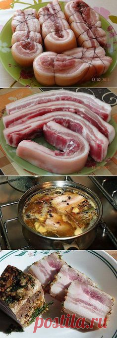 Сало варенное в луковой шелухе, готовлю по этому рецепту сало несколько лет и всегда получается-объедение!
