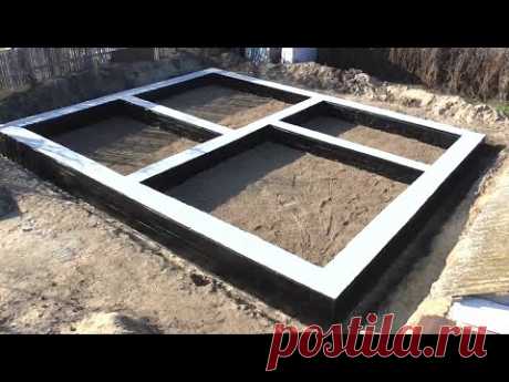 Timelapse of construction. The foundation.