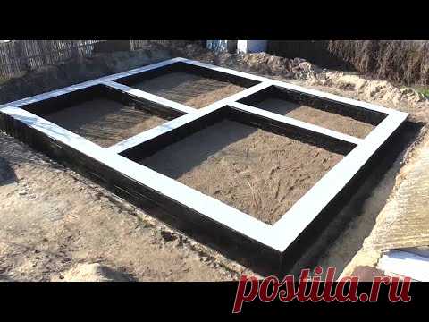 Timelapse of construction. The foundation.