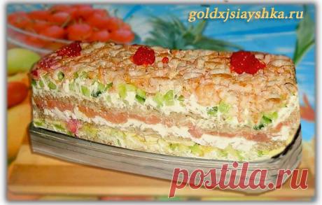 Салат "Суши по-русски" | Рапсодия кулинарии