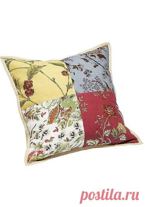Наволочка из лоскутов
