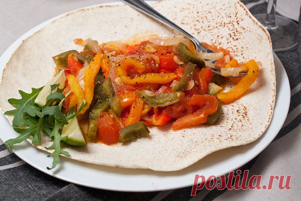 Гарнир из запеченных перцев — рецепт с пошаговыми фото. Foodclub.ru