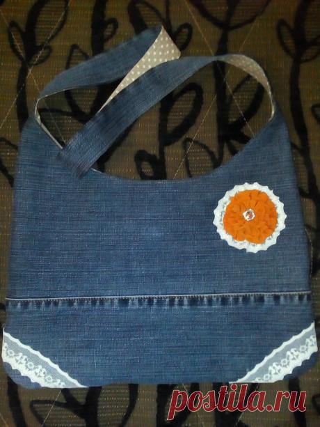 Джинсовая сумка купить