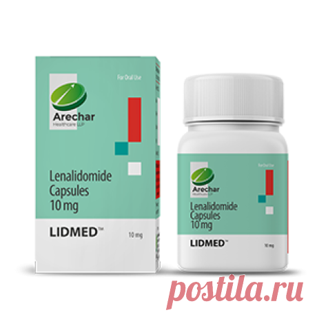Lenalidomide, sold under the brand name Lidmed, is an anti-cancer therapy. This medicine is used for the treatment of individuals with myelodysplastic syndromes. It is also prescribed to treat multiple myeloma. It is available as oral capsules of fixed strength. Purchase lenalidomide 10mg at up to 35% off on Magicine Pharma.