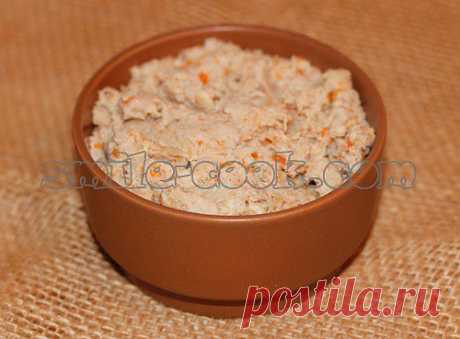 Рийет из курицы в мультиварке.