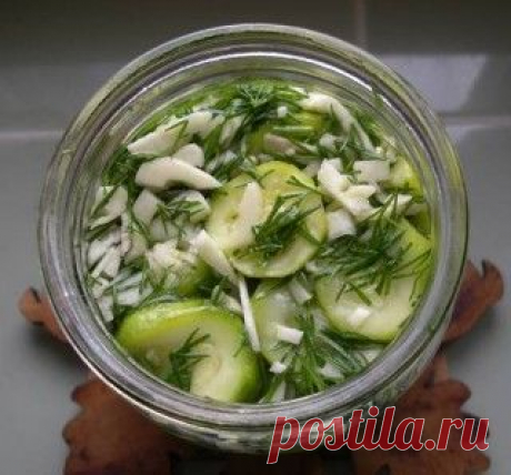 быстрая мариновка кабачков - Гра в бісер