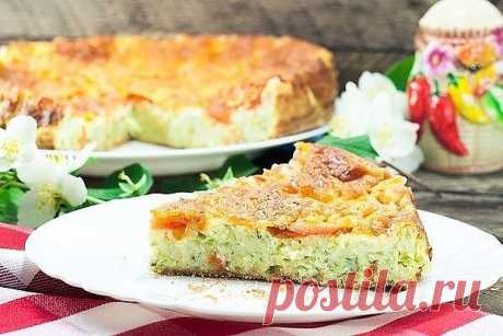 Пирог из кабачков