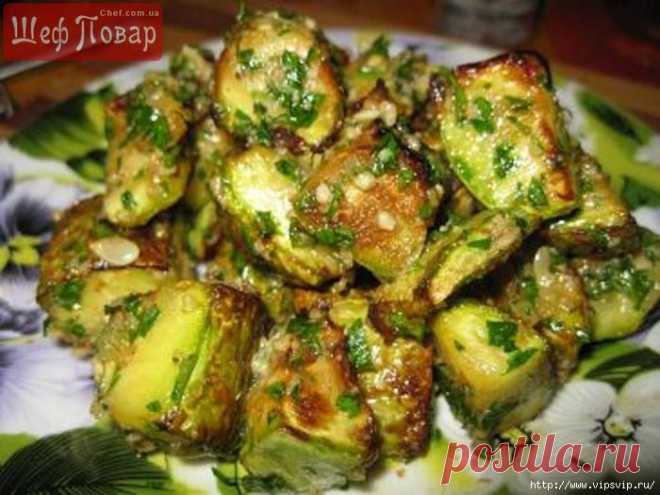 Кабачки вкуснее мяса! Рецепт кабачков с орехами.
