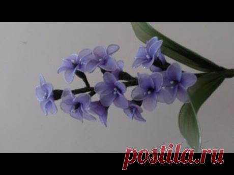 Stocking flower tutorial, stocking flower hyacinth flower , stocking flower bouquet.