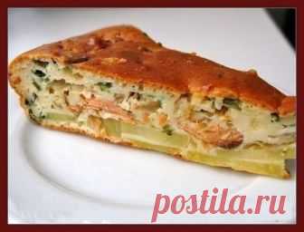 Рыбный заливной пирог с картошкой

Ингредиенты:

-Яйца – 3 шт
-Мука – 1 ст
-Сметана – 0,5 ст
-Майонез – 0,5 ст
-Сода гашеная
-Соль, перец
-Картофель – 4-5 шт.
-Рыба г/к ~300гр.
-или консервы – 2шт.
-Лук репчатый – 1-2 шт.

Приготовление:

Смешать яйца, сметану, майонез, муку, соль, перец и гашеную соду – заливка готова. Форму (сковороду) смазать маслом. По дну разложить порезанный кружочками сырой картофель, сверху кружочки лука и на лук кусками рыбу. Всё это залить тестом...