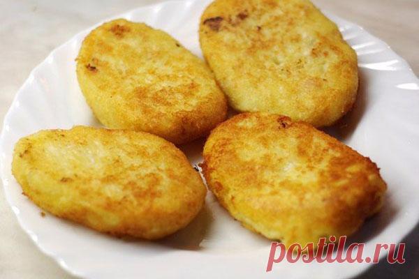 Картофельные котлеты с курицей Ну, очень вкусно!