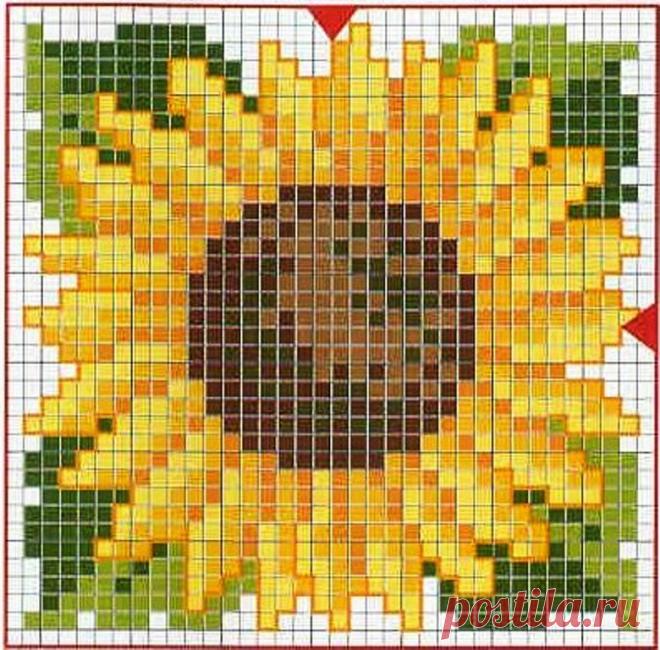 подсолнухи вышивка крестом: 19 тыс изображений найдено в Яндекс.Картинках