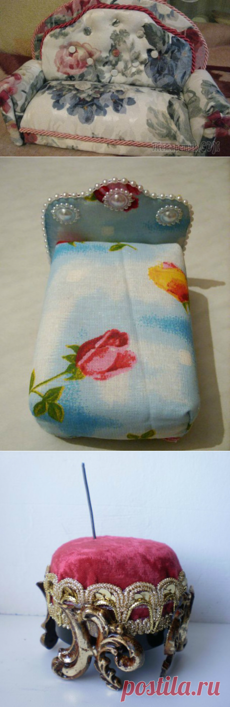 Как сшить игрушечную мягкую мебель для кукол своими руками
