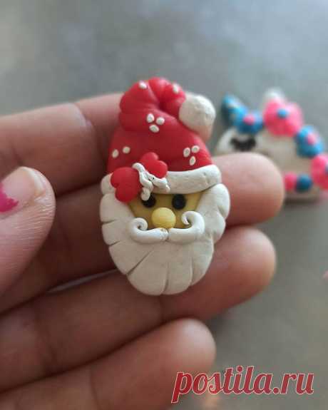Дед Мороз из полимерной глины | 22 фото | Santa polymer clay