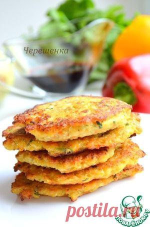 Овощные оладьи в восточном стиле - кулинарный рецепт