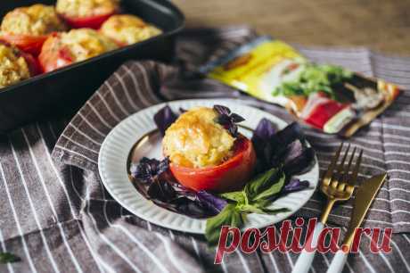 Помидоры, фаршированные рисом и креветками - пошаговый рецепт с фото - как приготовить, ингредиенты, состав, время приготовления - Леди Mail.Ru