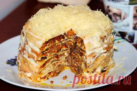 Блинный тортик — Сад Заготовка