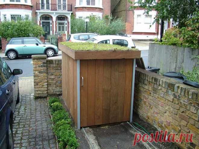 Гараж для велосипеда - Садоводка