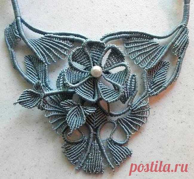 Изумительные украшения в технике макраме — Рукоделие